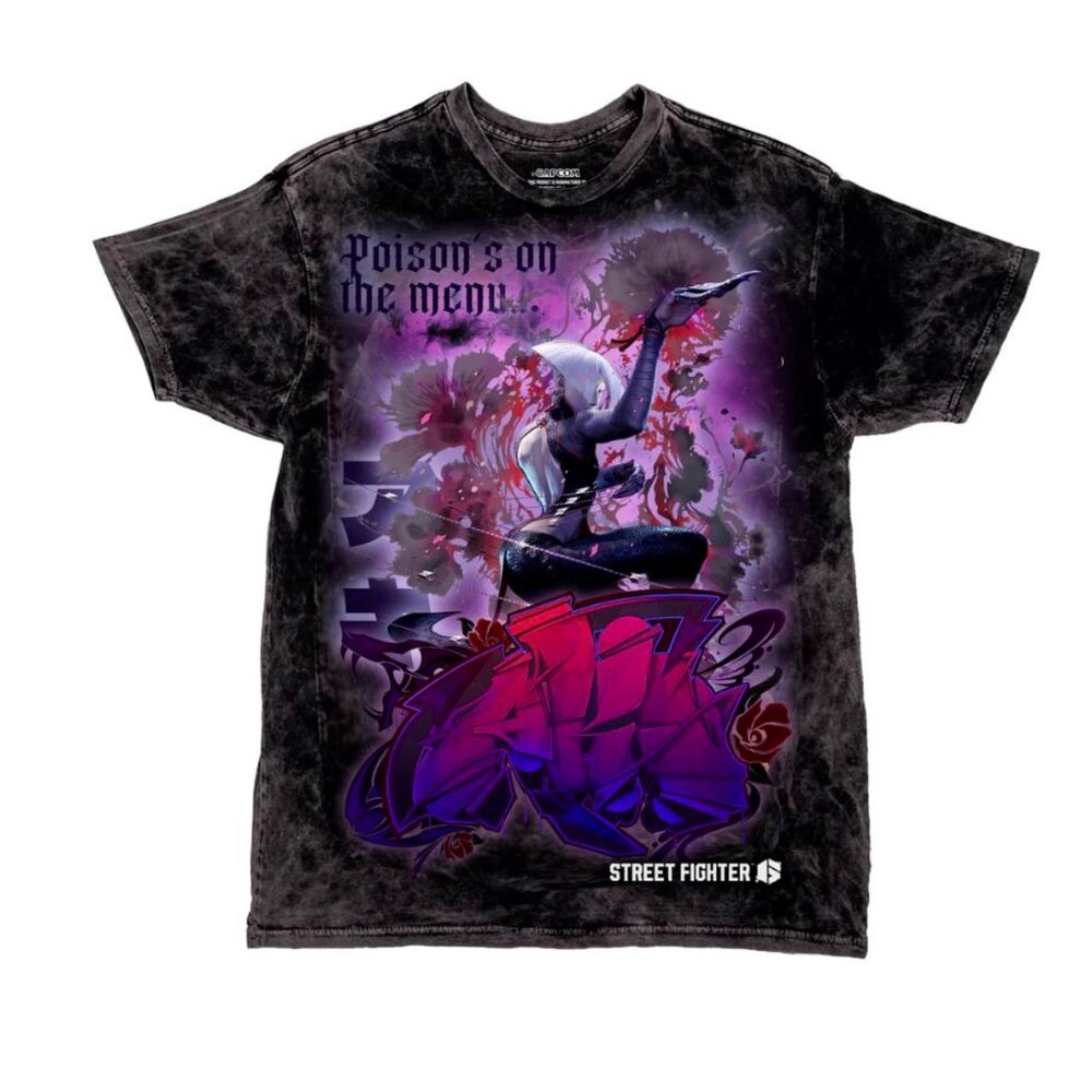 Street Fighter Aki T-Shirt, Size L, NWT